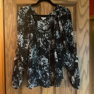 EUC Parker Silk Blouse Sz. L